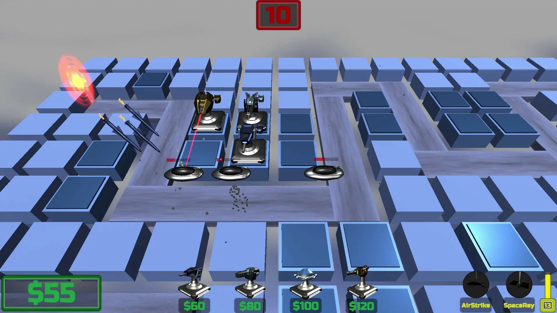 Изображение игры: U.F.O. K.O. Tower Defense