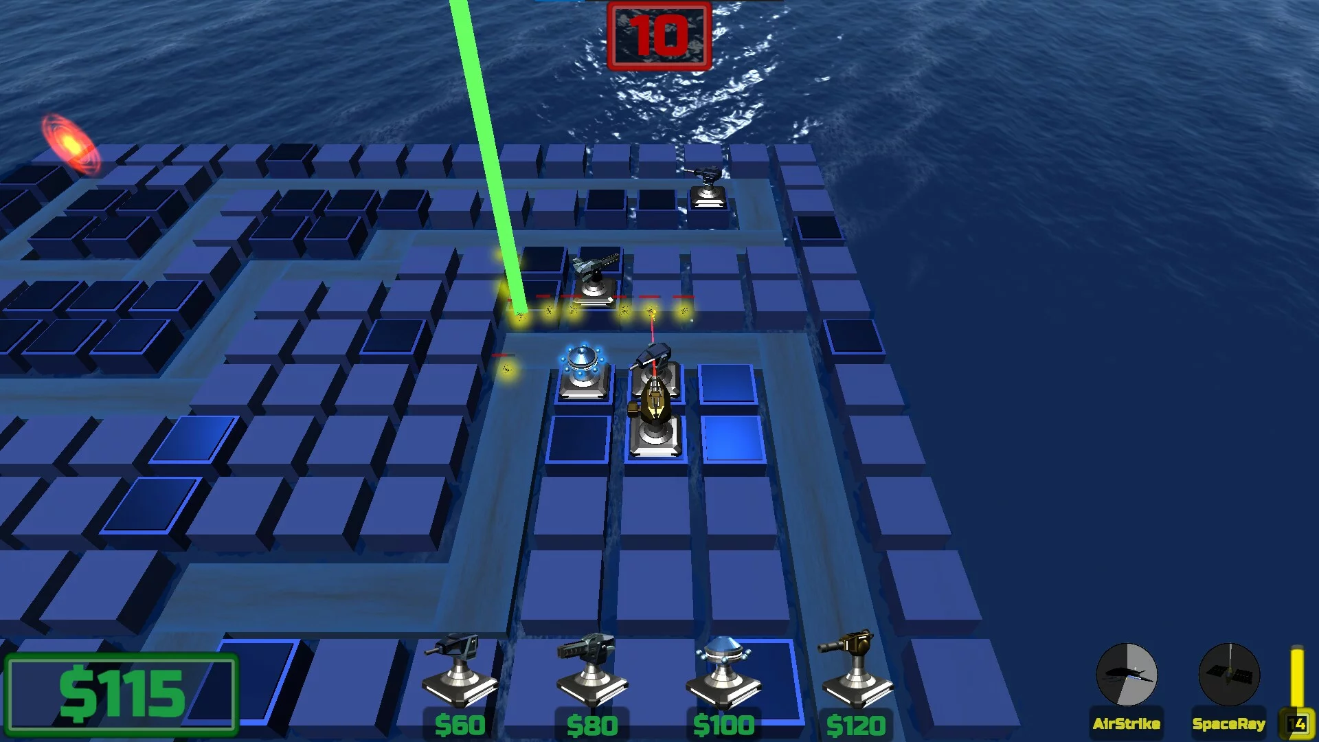 Изображение игры: U.F.O. K.O. Tower Defense