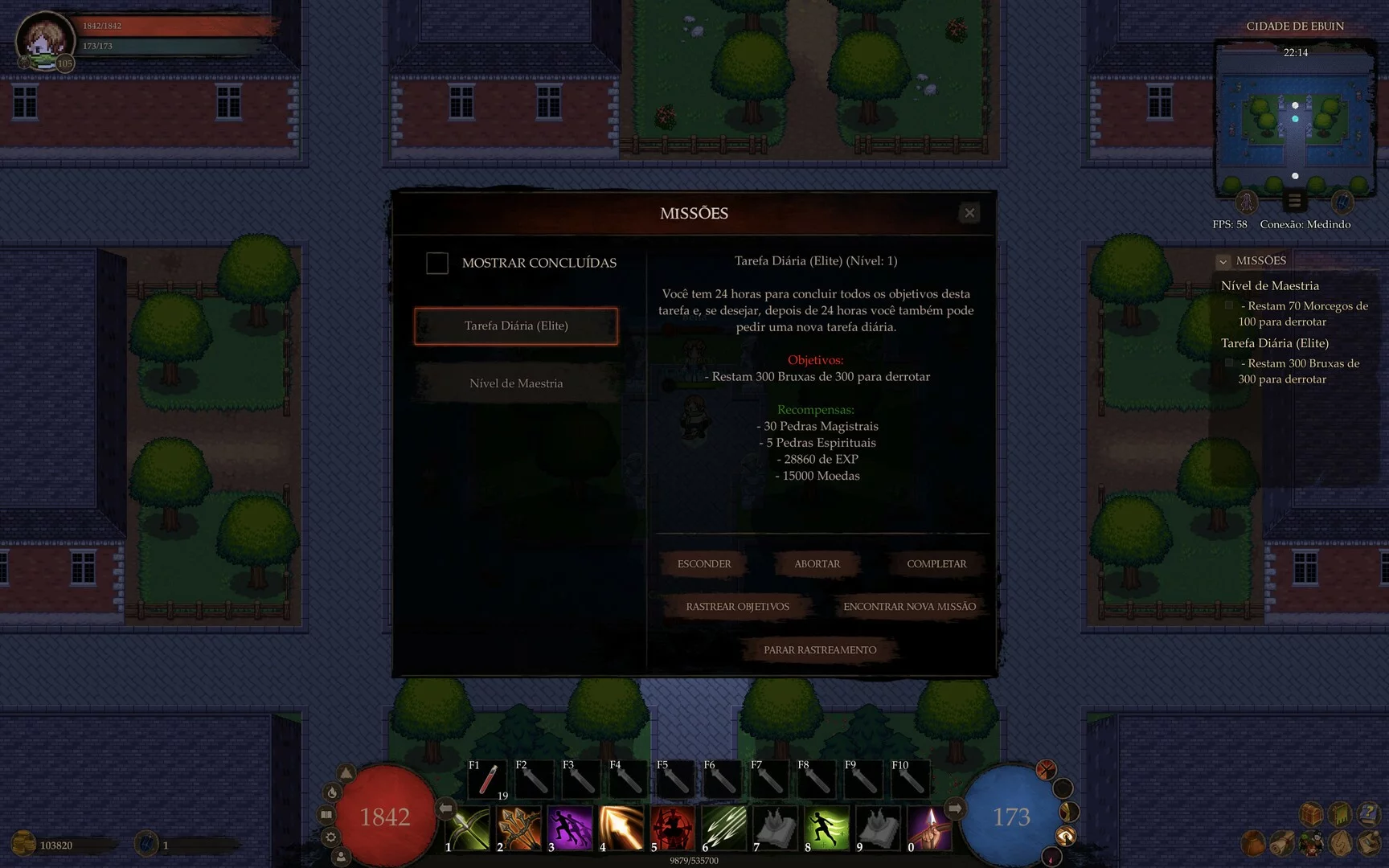 Изображение игры: Eternal Quest - 2D MMORPG