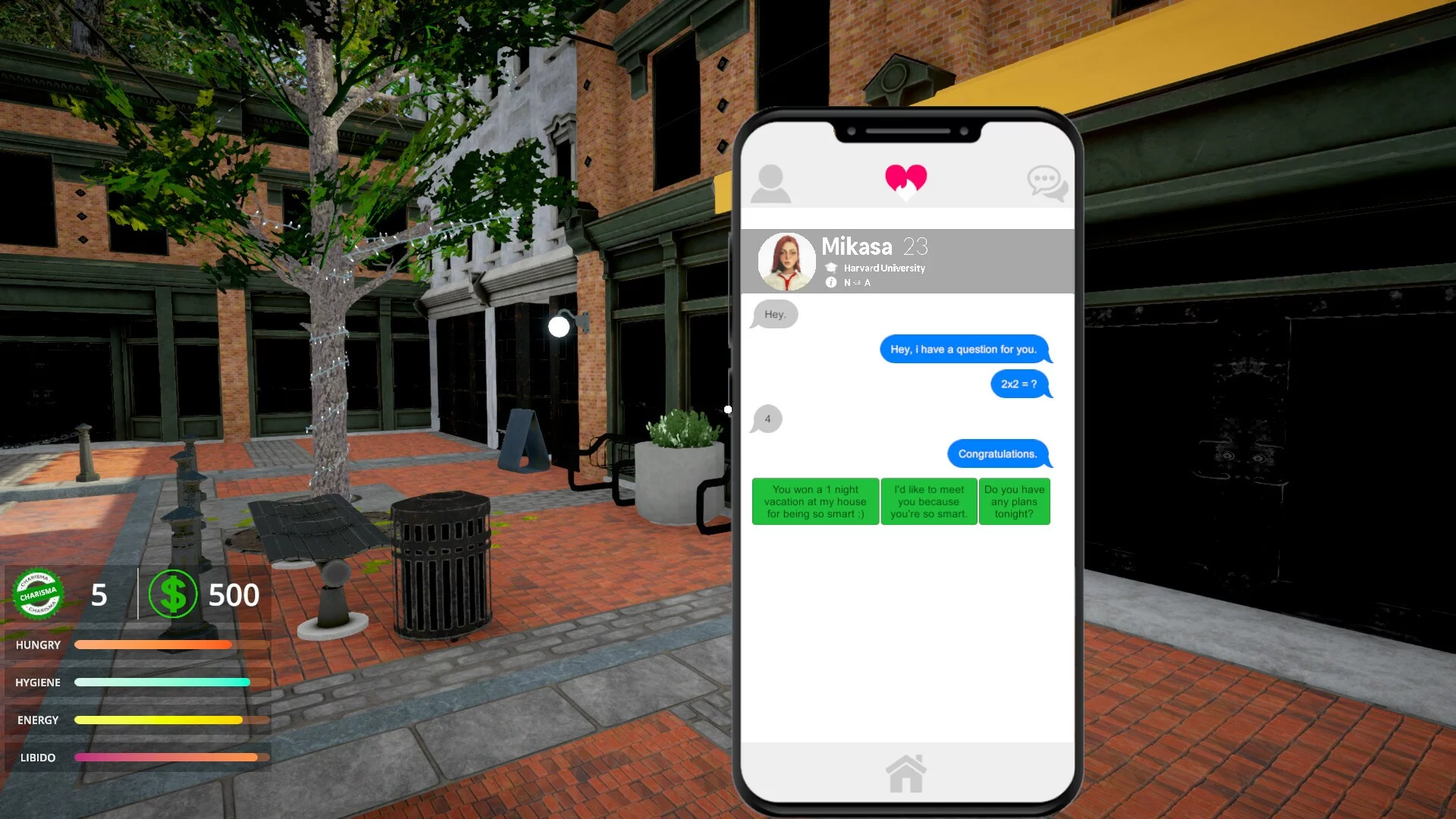 Изображение игры: Dating Simulator