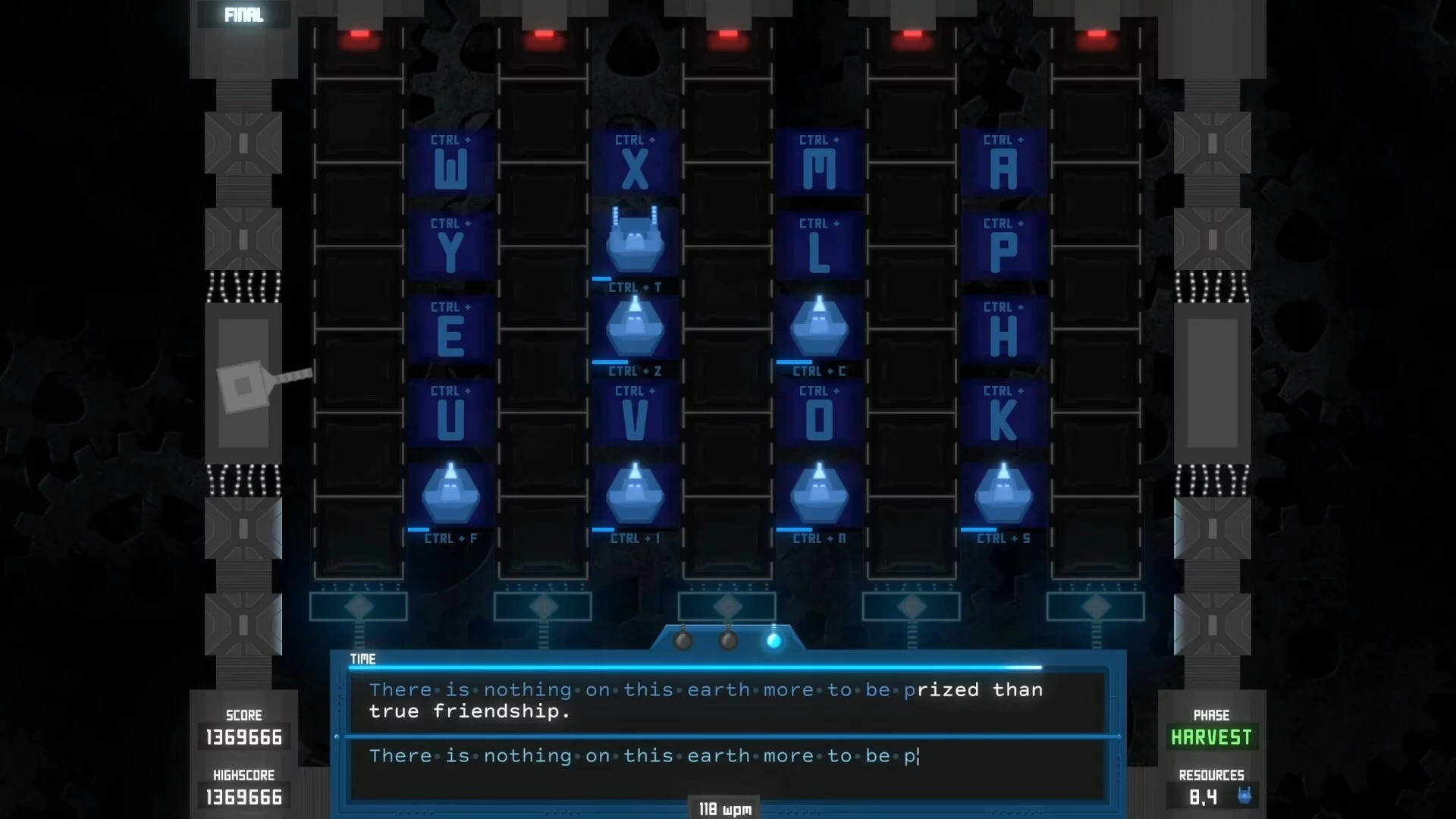 Изображение игры: Tyfortress: Tactical Typing