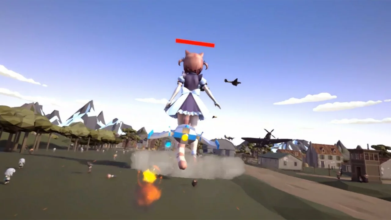 Изображение игры: VR Catgirl