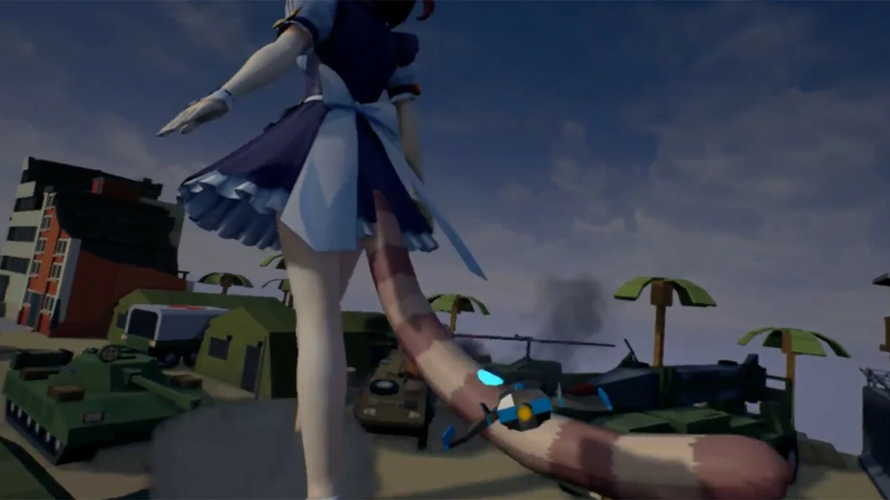 Изображение игры: VR Catgirl