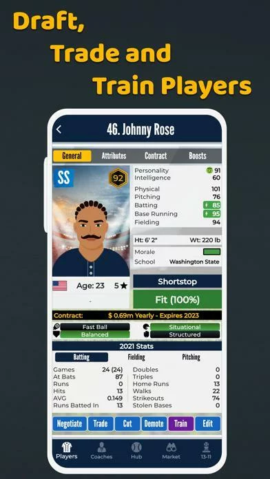 Изображение игры: Pro Baseball General Manager