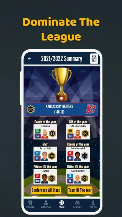 Изображение игры: Pro Baseball General Manager
