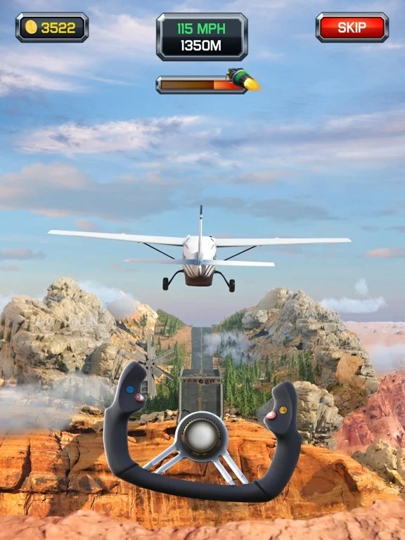 Изображение игры: Crazy Plane Landing