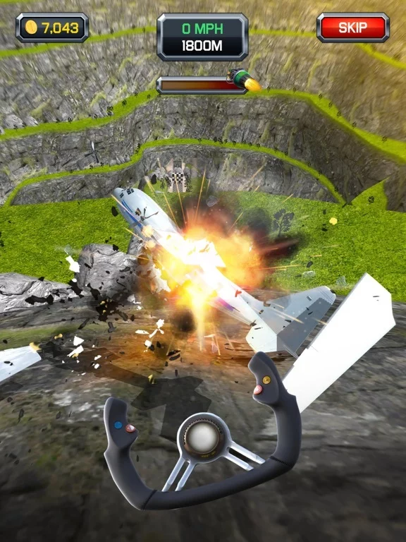 Изображение игры: Crazy Plane Landing