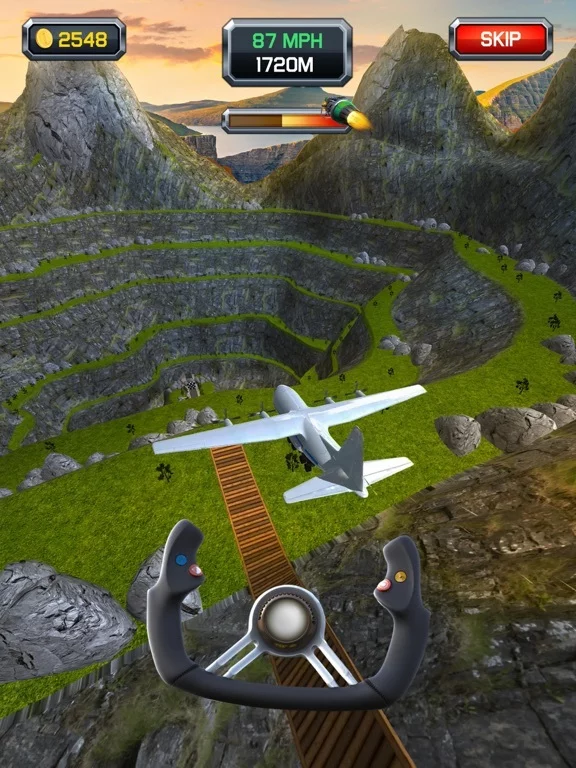 Изображение игры: Crazy Plane Landing