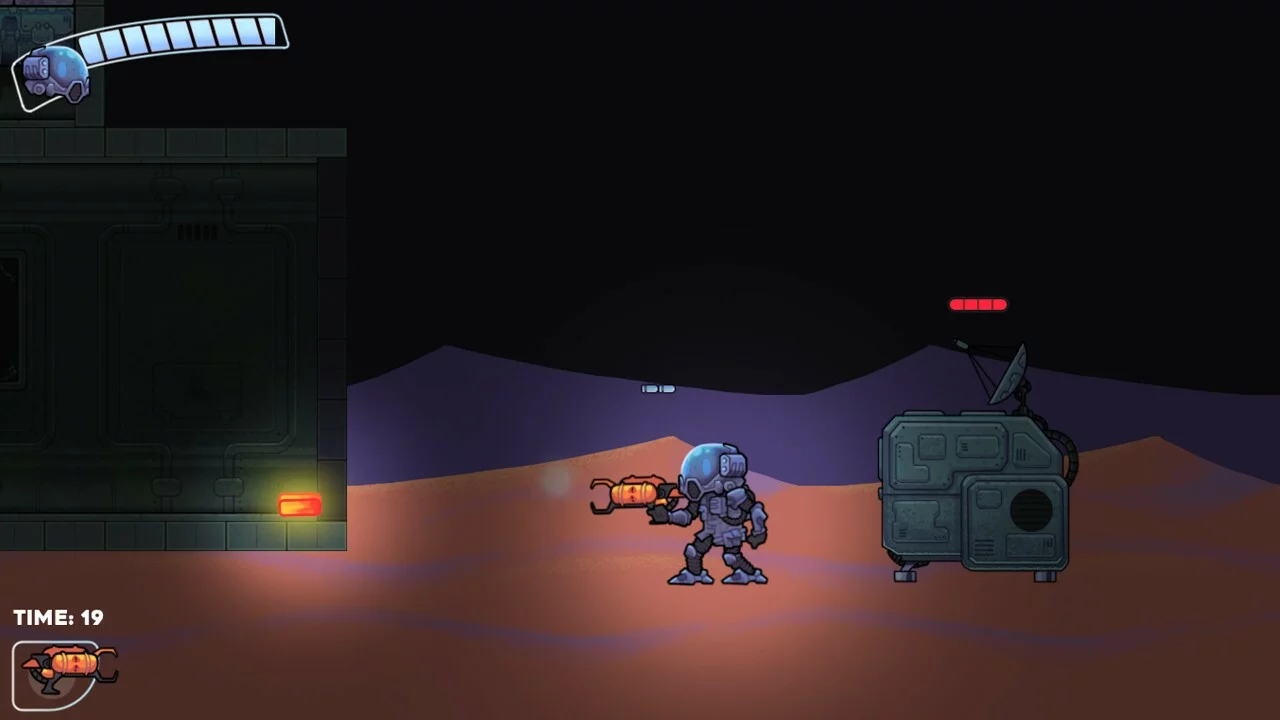 Изображение игры: Alone on Mars