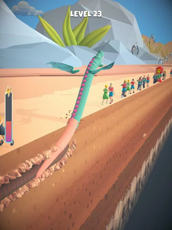 Изображение игры: Underground Monster!