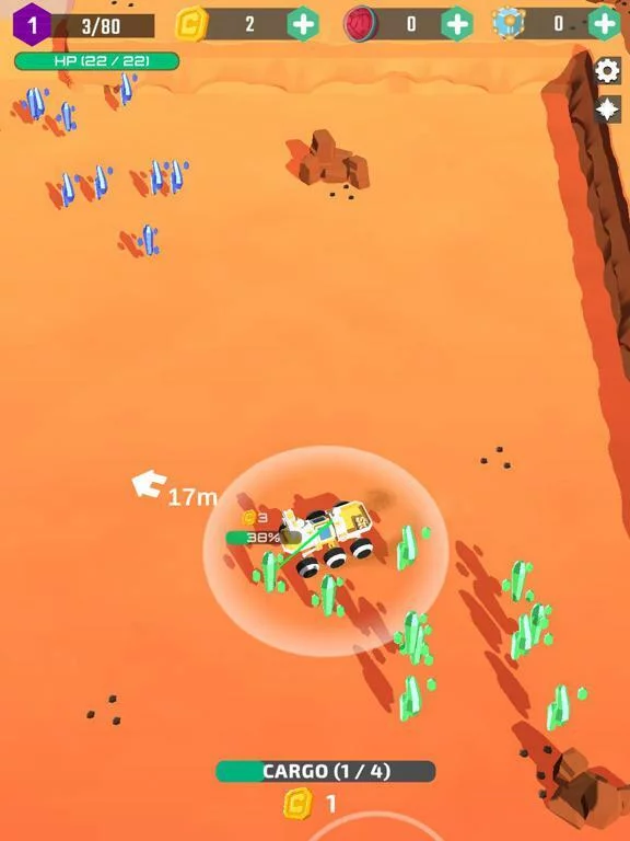 Изображение игры: Space Rover: idle mars tycoon