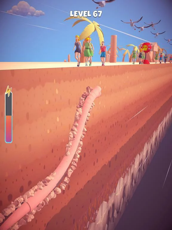 Изображение игры: Underground Monster!