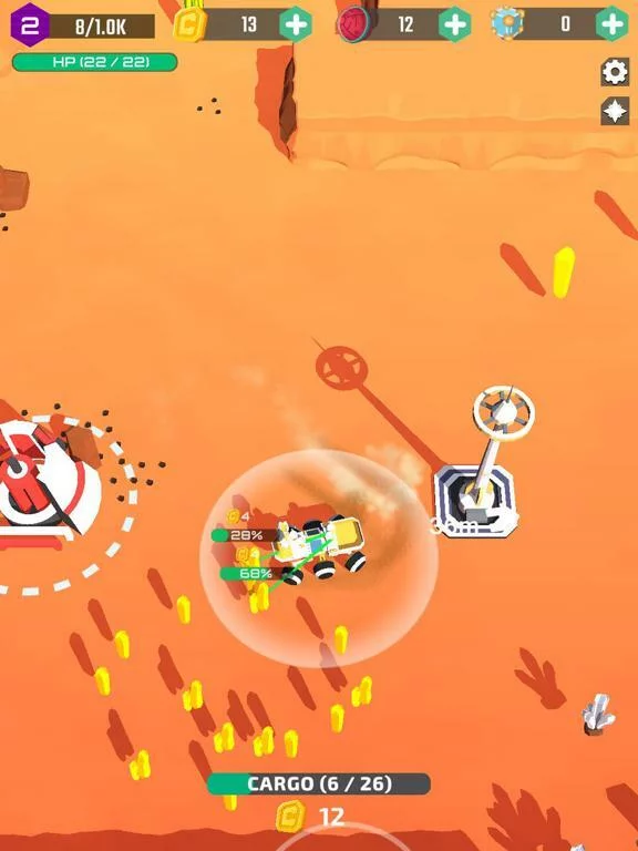 Изображение игры: Space Rover: idle mars tycoon