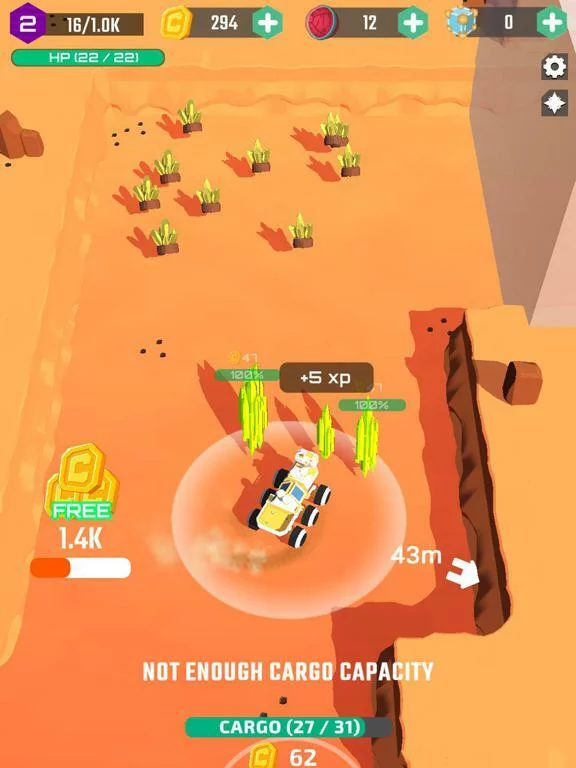 Изображение игры: Space Rover: idle mars tycoon