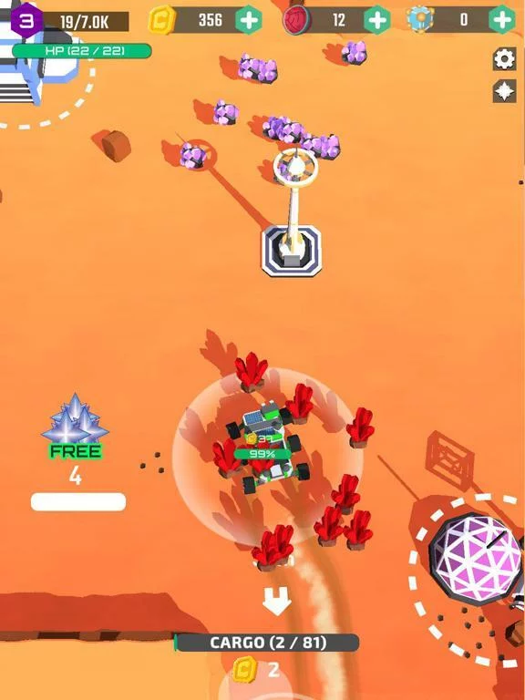 Изображение игры: Space Rover: idle mars tycoon