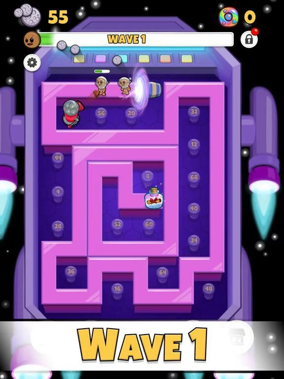 Изображение игры: Cookies TD: Idle Tower Defense