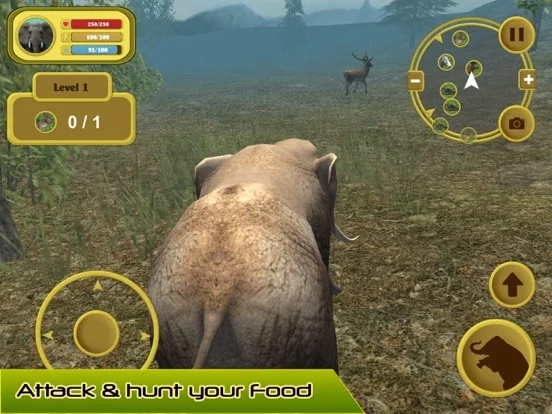 Изображение игры: Wild Elephant Simulator 3D