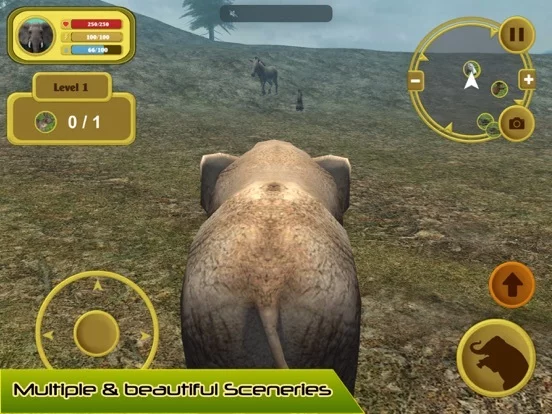 Изображение игры: Wild Elephant Simulator 3D
