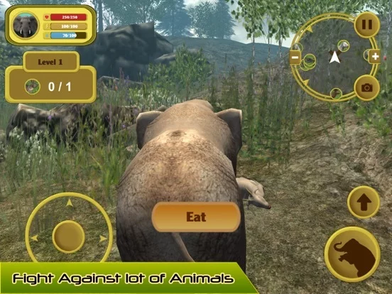 Изображение игры: Wild Elephant Simulator 3D