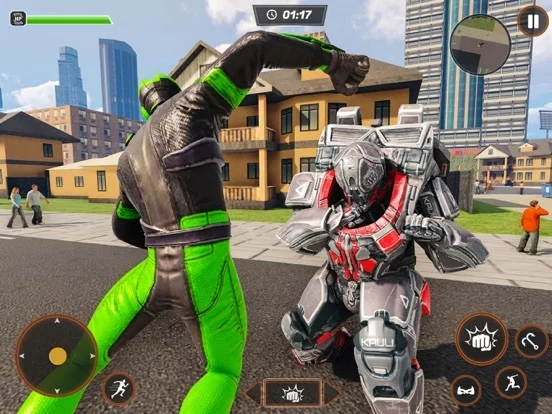 Изображение игры: Iron Superhero war Real Heros