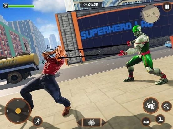 Изображение игры: Iron Superhero war Real Heros