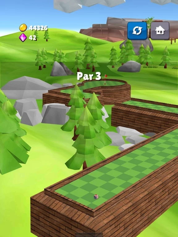 Изображение игры: Mini Golf Fun Challenge