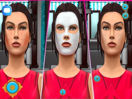 Изображение игры: Make up & Hair Salon for Girls