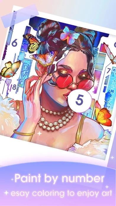 Изображение игры: Color by Number: Calm Art