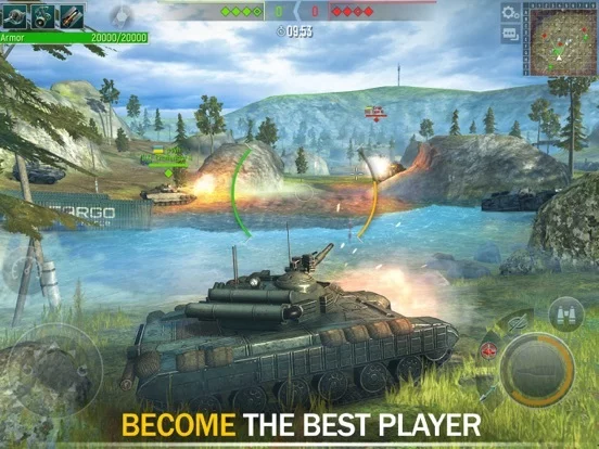 Изображение игры: Tank Warfare: War Tanks