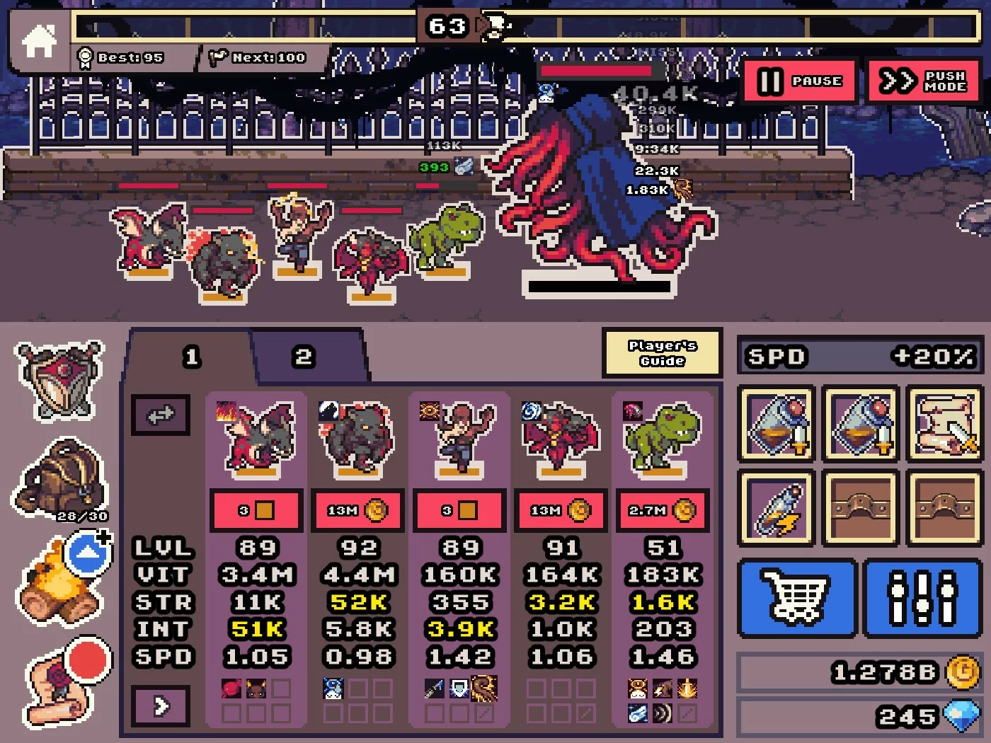 Изображение игры: Idle Monster Frontier