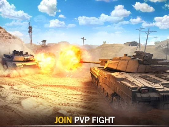Изображение игры: Tank Warfare: War Tanks