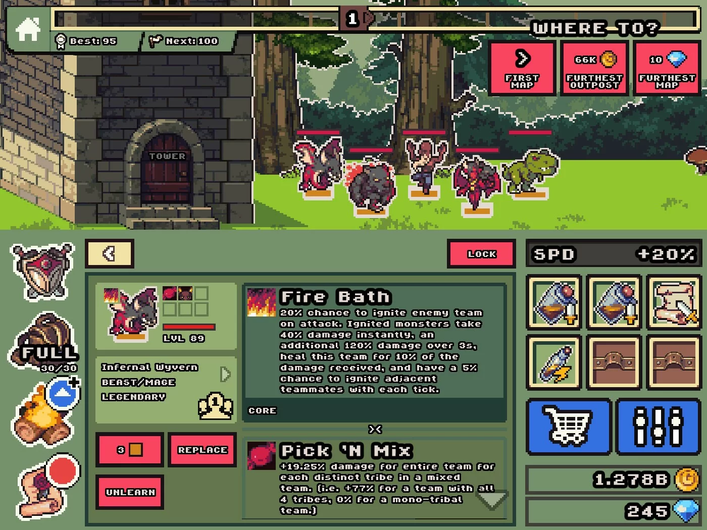 Изображение игры: Idle Monster Frontier