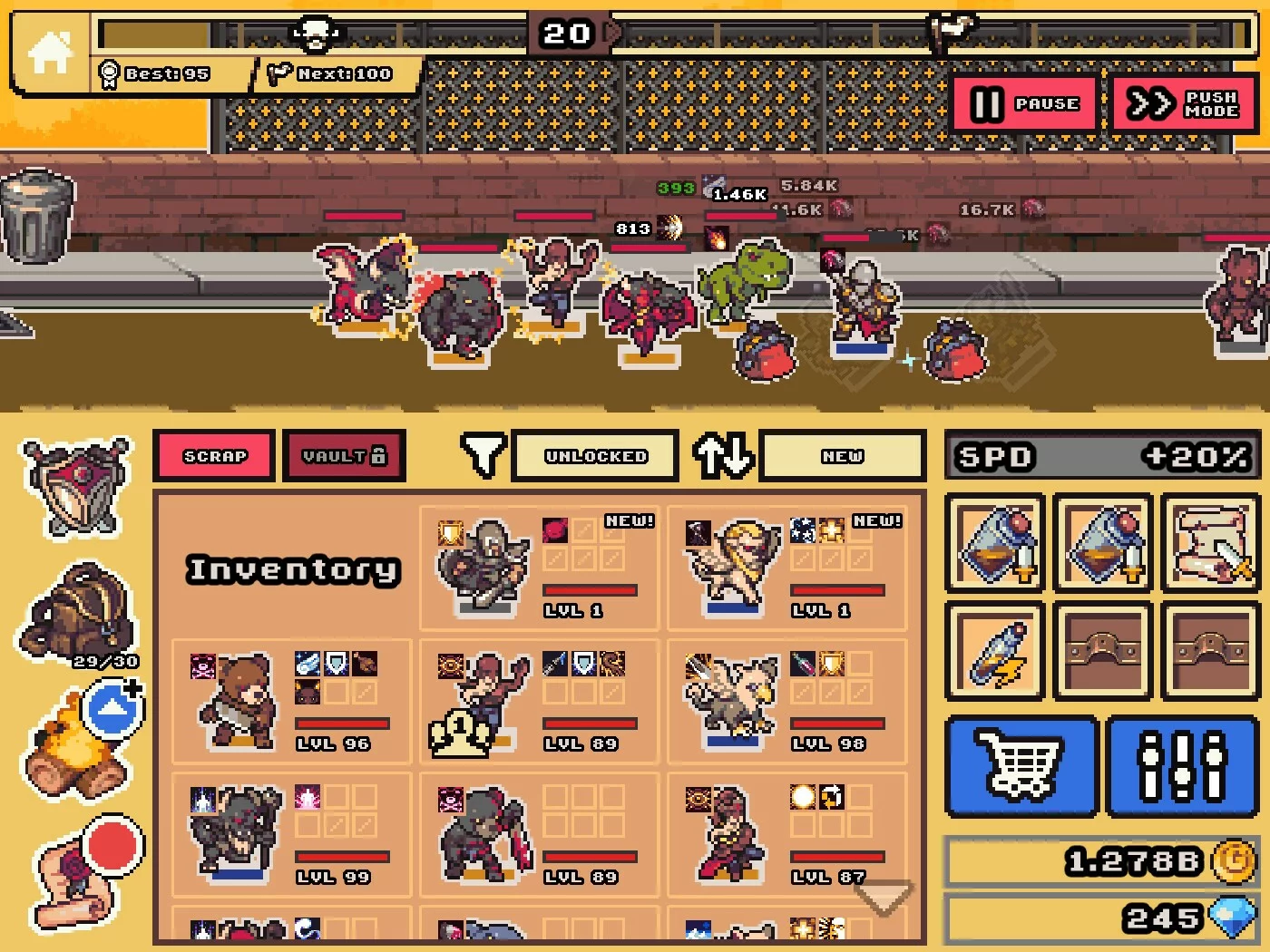 Изображение игры: Idle Monster Frontier
