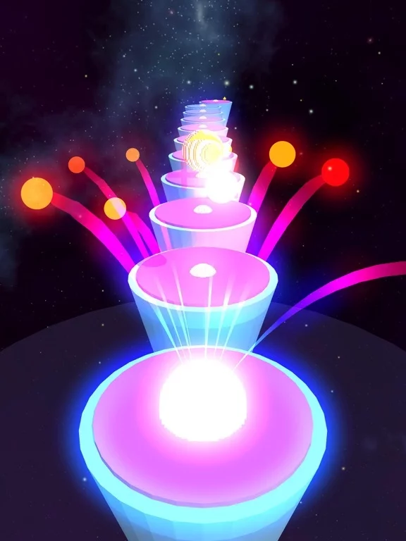 Изображение игры: Jump Ball - Hop Stack Color 3D