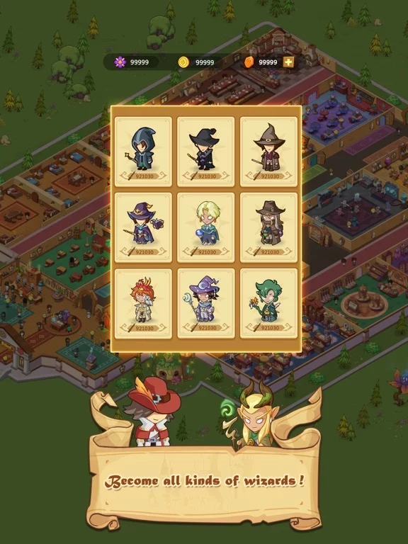 Изображение игры: Idle Magic Academy