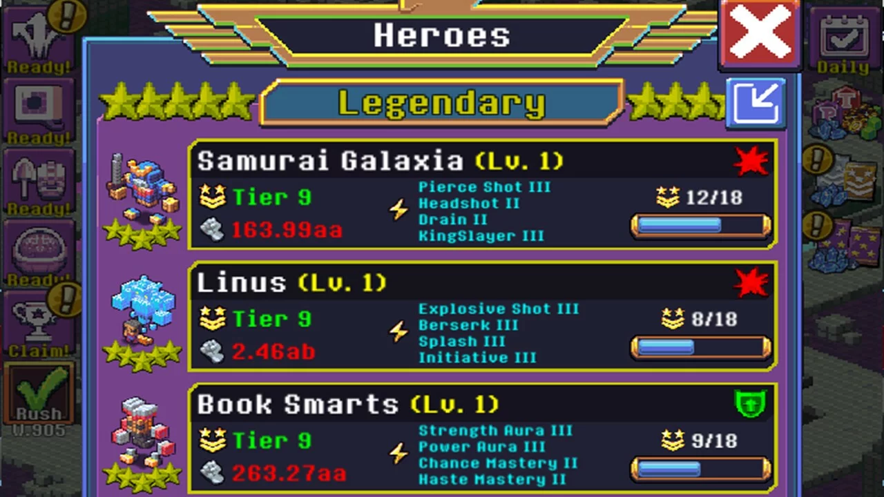 Изображение игры: Idle TD: Heroes vs Zombies