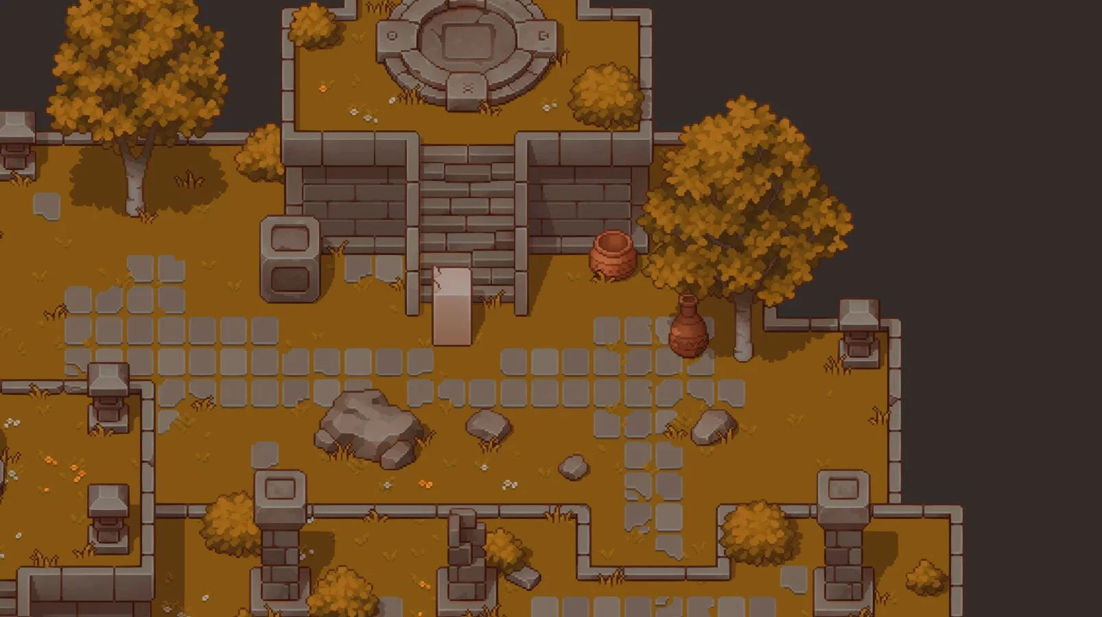 Изображение игры: Temple with traps