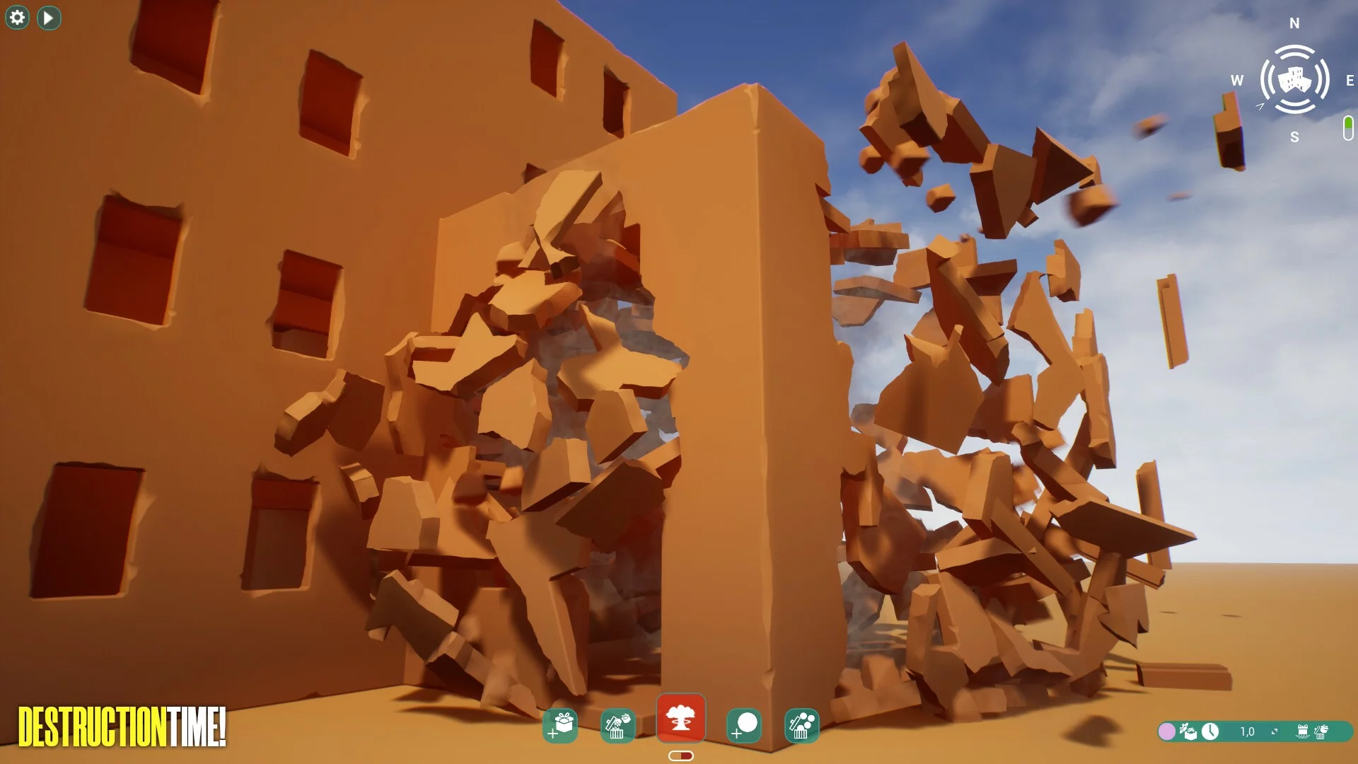 Изображение игры: Destruction Time!