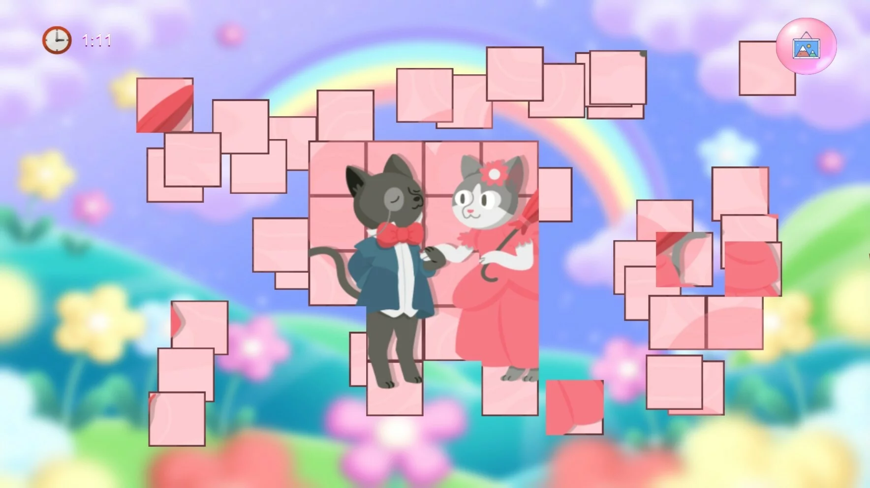 Изображение игры: Puzzles with cats