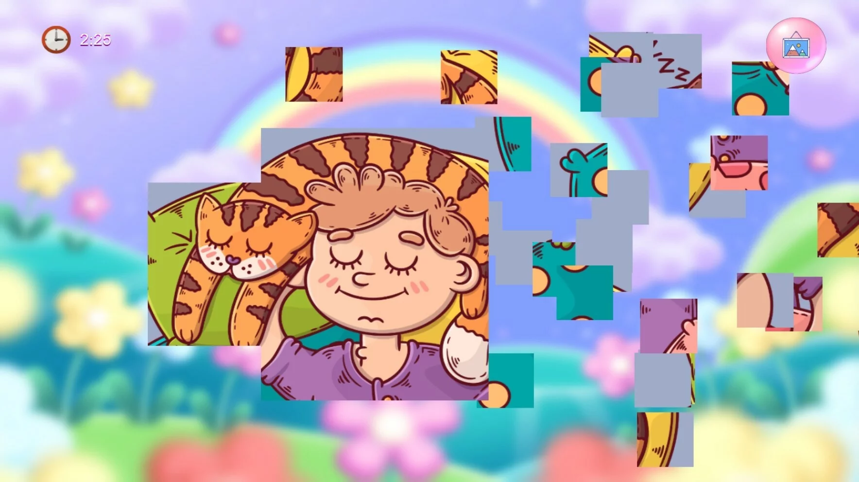 Изображение игры: Puzzles with cats