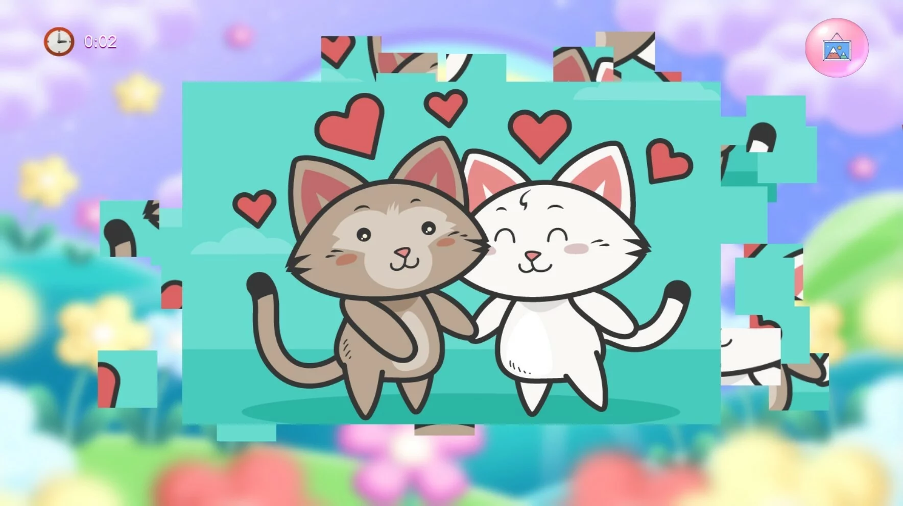 Изображение игры: Puzzles with cats
