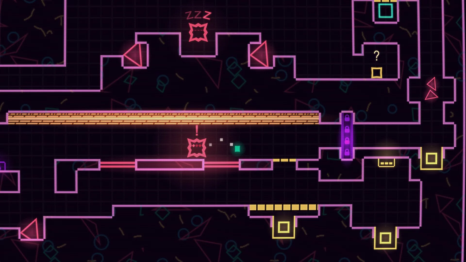 Изображение игры: Big NEON Tower VS Tiny Square