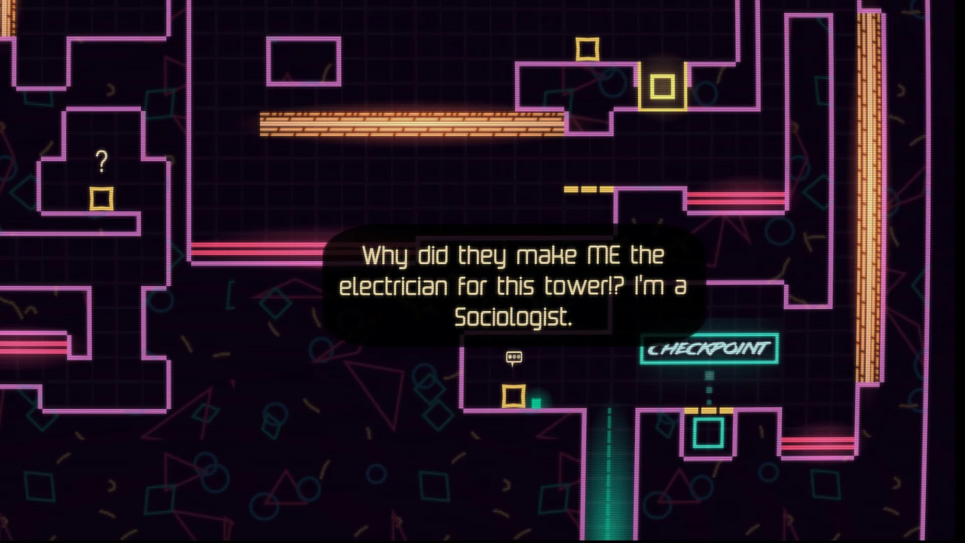 Изображение игры: Big NEON Tower VS Tiny Square