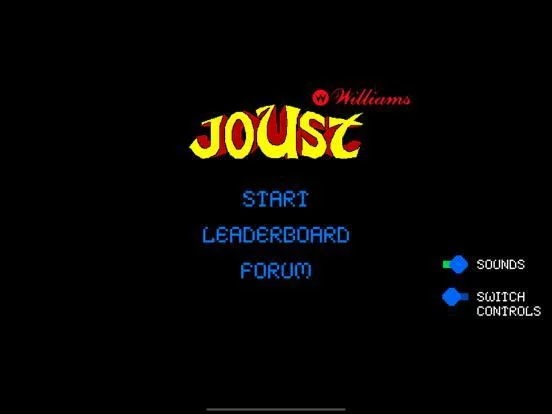 Изображение игры: JOUST.