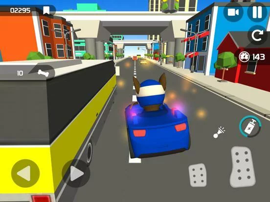 Изображение игры: Paw Puppy Traffic Racing