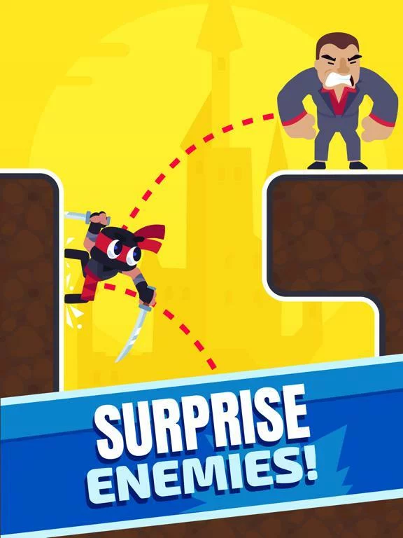 Изображение игры: Ninja Cut 2D