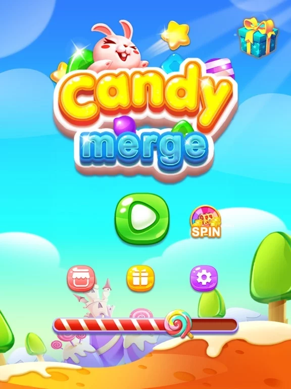 Изображение игры: Candy Merge-merge game