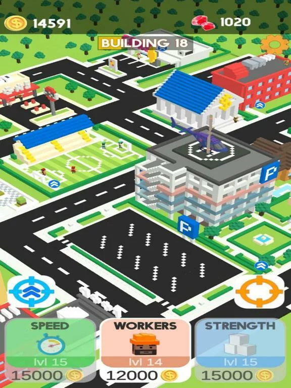 Изображение игры: Idle City Builder: Tycoon Game