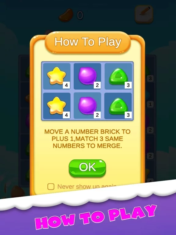 Изображение игры: Candy Merge-merge game