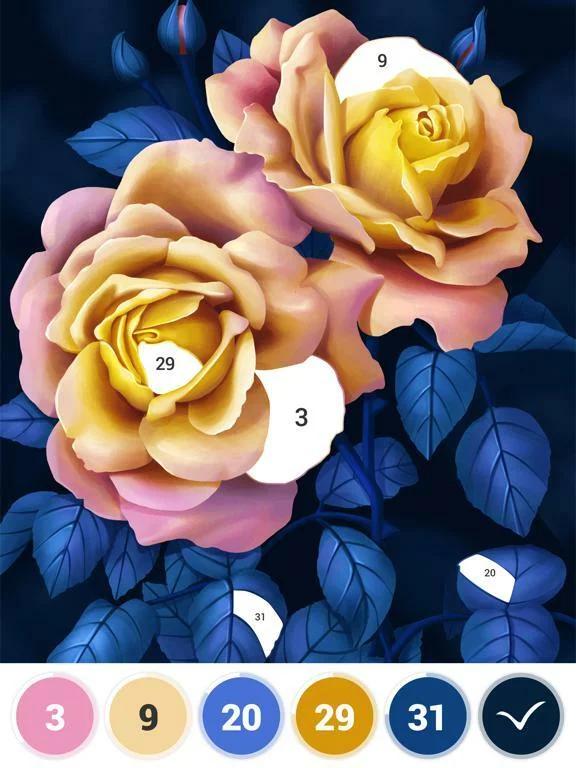 Изображение игры: Art Number Coloring Book